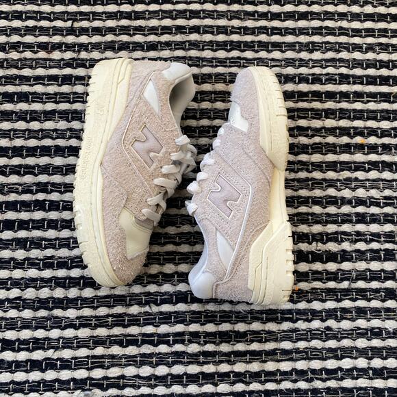 🌿Aime Leon Dore ALD Mens New Balance 550 Shaggy Grey Suede Sneakers 4 - Picture 1 of 10